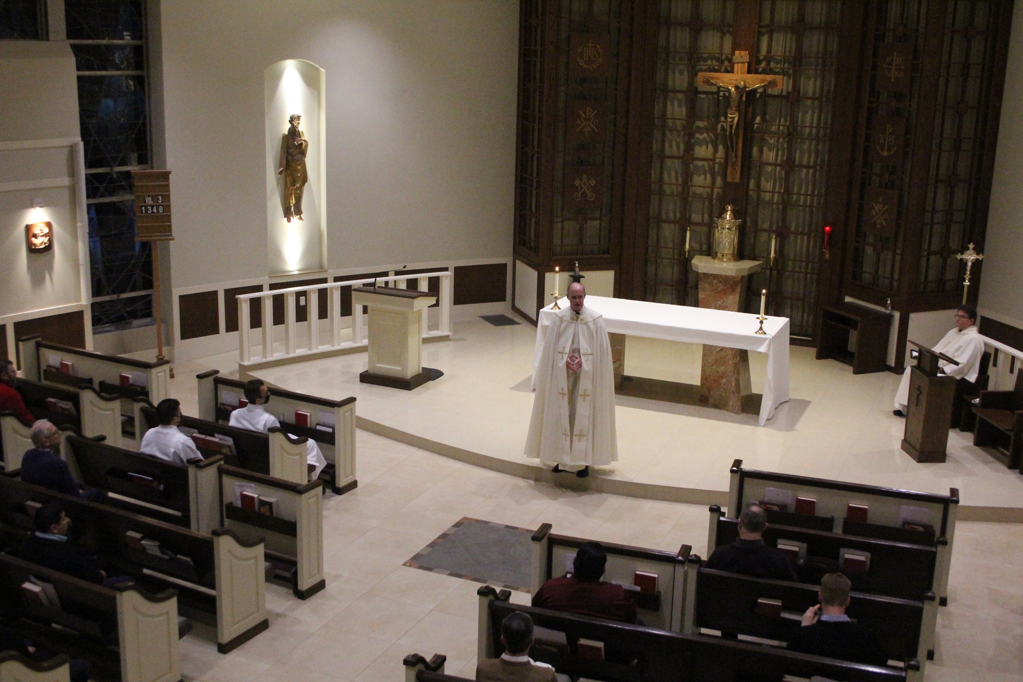 Solemn Evening Prayer: Vigil of the Immaculate Conception, Celebrant:  Fr. Brian Kiely, Rector