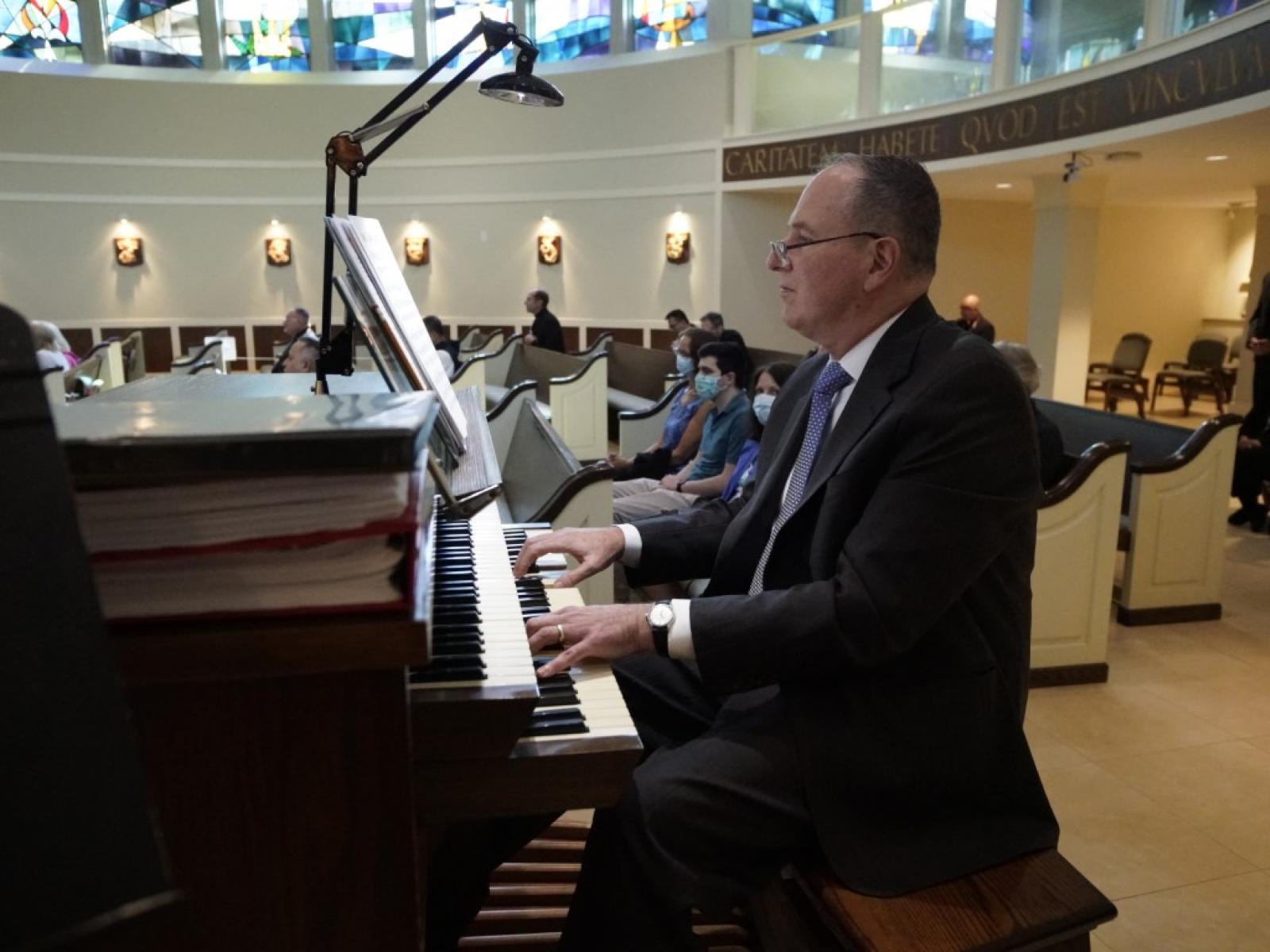 David Valovcin - PSJS Sunday Organist Retirement