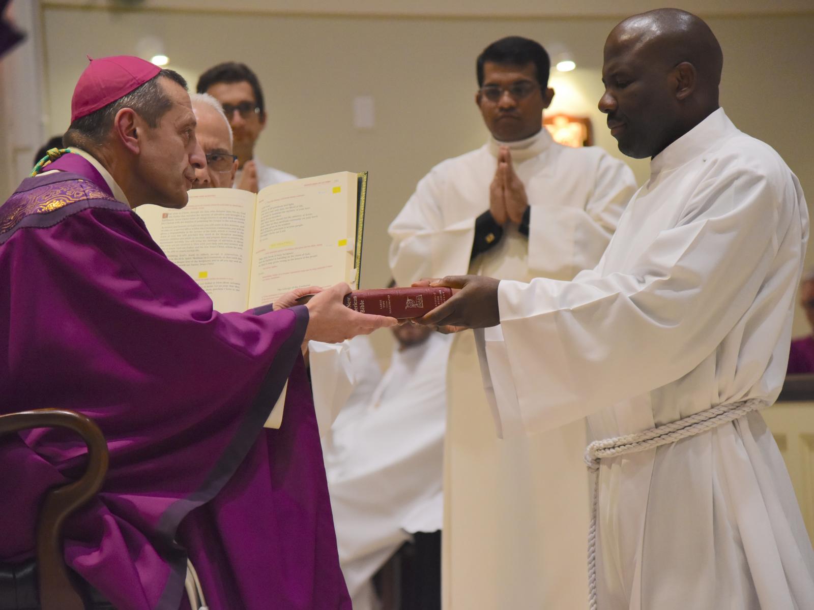 Bishop Frank Caggiano Presides over Ministry of Lector 7