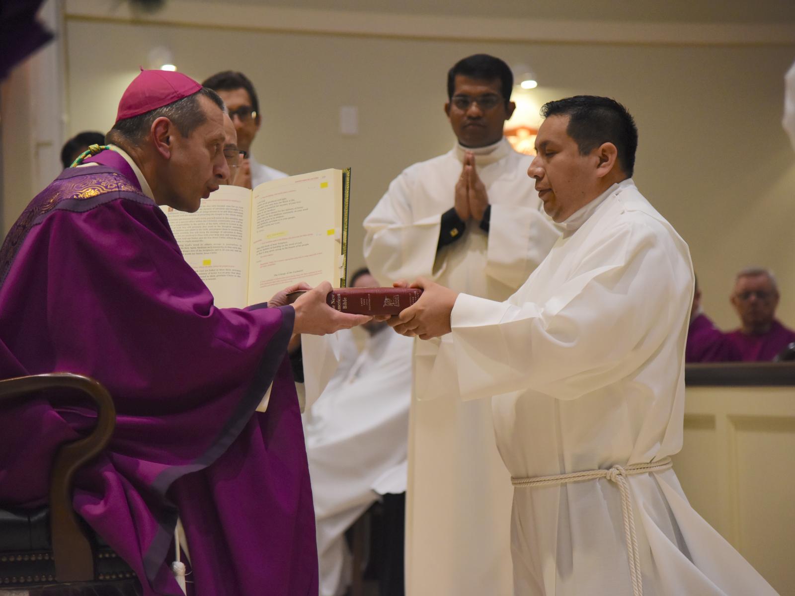 Bishop Frank Caggiano Presides over Ministry of Lector 8