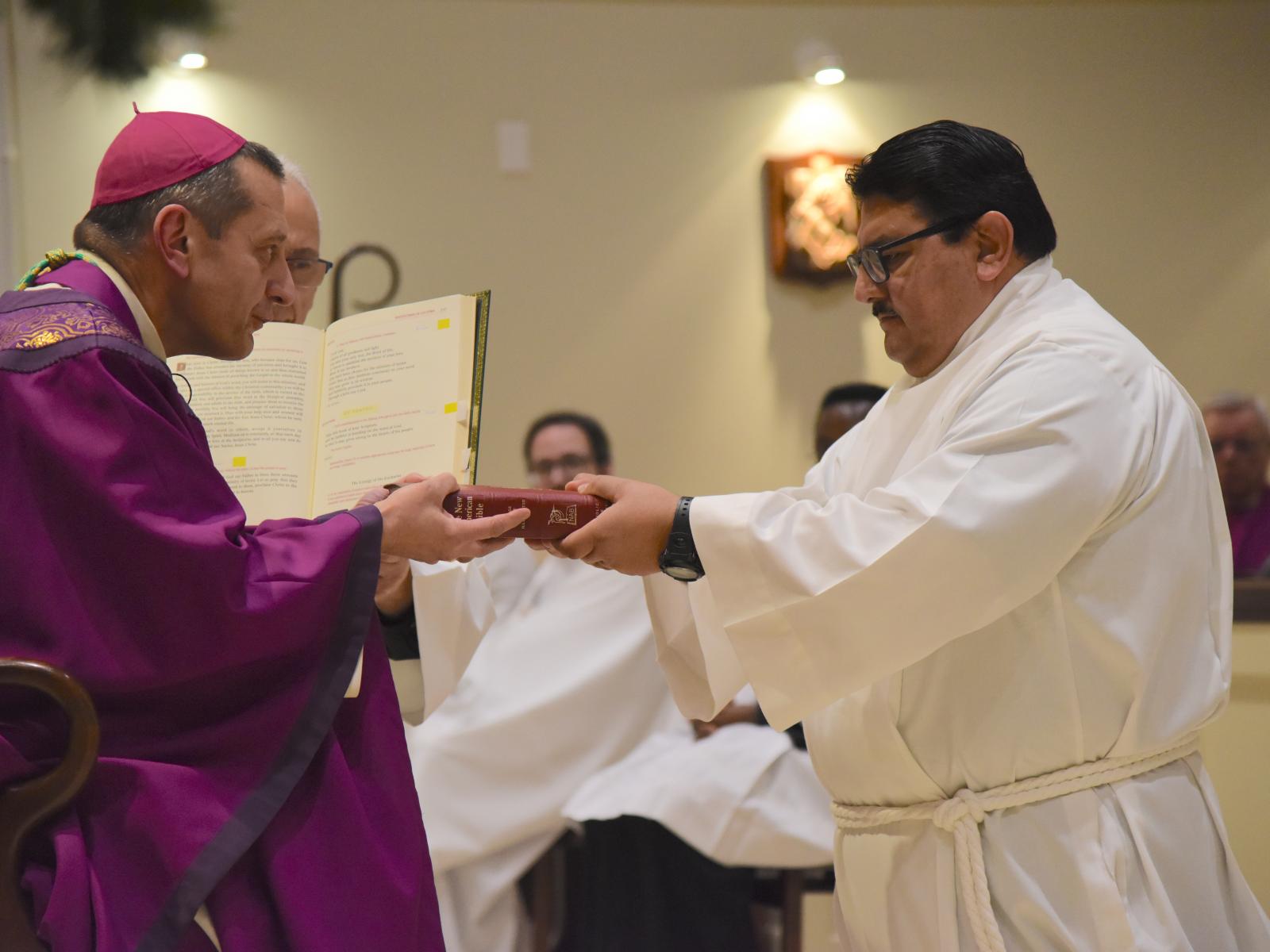 Bishop Frank Caggiano Presides over Ministry of Lector 13