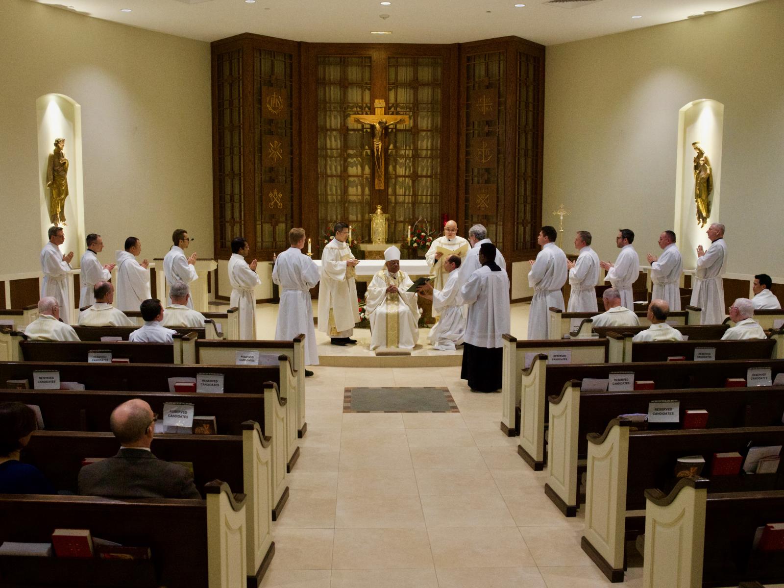 Twelve Seminarians Installed as Acolytes 7